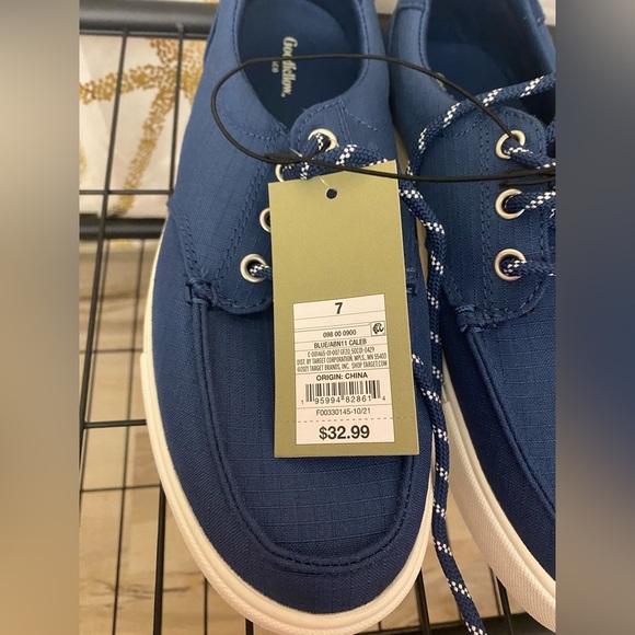 NWT Men’s Blue Goodfellow and Co Shoes - Picture 6 of 6